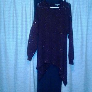 Shimmering sweater
